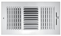TRUaire Series 103M Stamped 3 Way Sidewall and Ceiling Registers