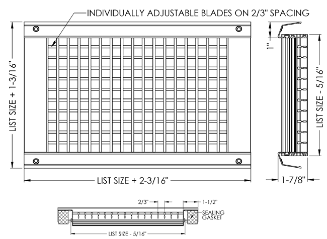 dayus dausvh spiral diffuser specifications