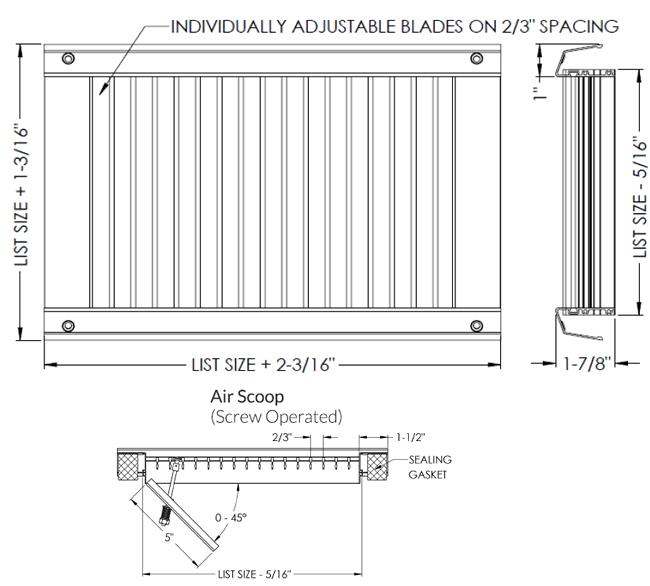 dayus dausv-as spiral diffuser specifications