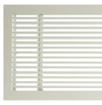 AG10 B Bar Linear Grilles In White Matte