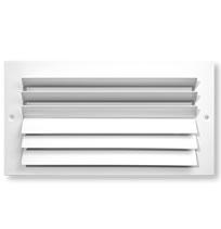 Dayus DAC2H 2 Way Curved Blade Supply Grille with Horizontal Adjustable Blades