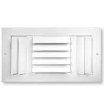 Dayus DAC3 3 Way Curved Blade Supply Grille with Adjustable Blades