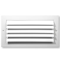 Dayus DAC1HD 1 Way Curved Blade Register with Horizontal Blades and OBD Damper