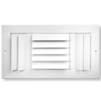 Dayus DAC3M 3 Way Curved Blade Register with Multi Shutter Damper